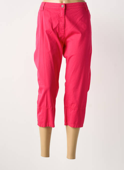 Pantalon trei sferturi roz GUY DUBOUIS femeie