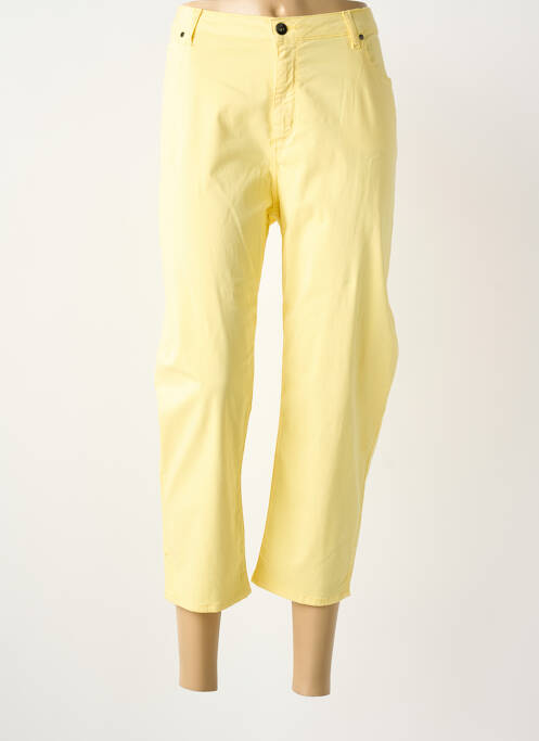 Pantalon trei sferturi galben MERI & ESCA femeie