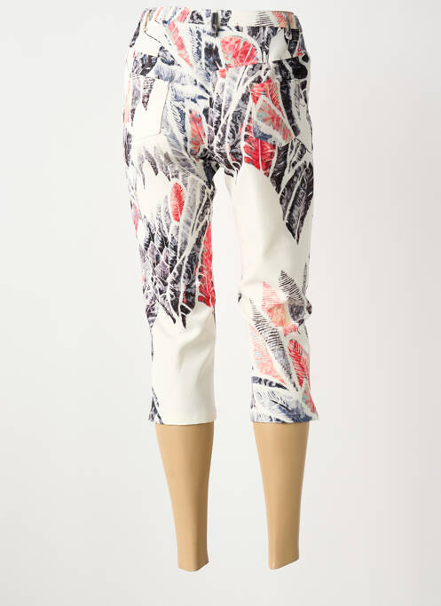 Pantalon trei sferturi alb GUY DUBOUIS femeie