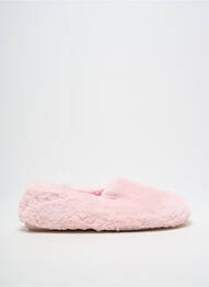 Papuci/pantofi de casă vârf rotund toc plat până la 3 cm roz SOIR ET MATIN femme