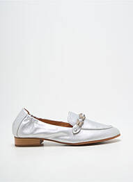 Mocasini material neted toc plat până la 3 cm argintiu MAM'ZELLE femme