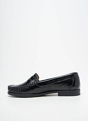 Mocasini arcadă plantară toc plat până la 3 cm negru PEDI GIRL femme