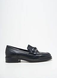 Mocasini țesătură satinată toc plat până la 3 cm negru ELUE PAR NOUS femeie