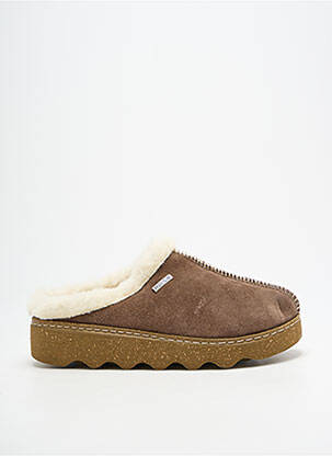 Papuci/Pantofi de casă maro ROHDE femeie