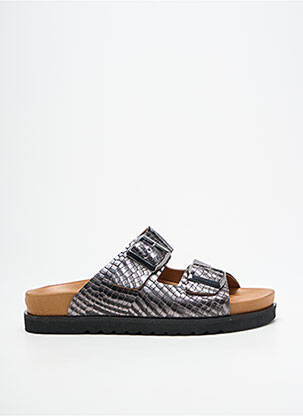 Mulete/Saboți argintiu SANTAFE femeie