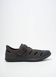Adidași nubuc vârf rotund negru GRISPORT homme