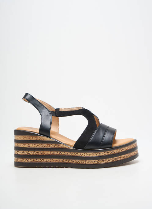 Sandale/Pantofi decupați negru ELUE PAR NOUS femeie