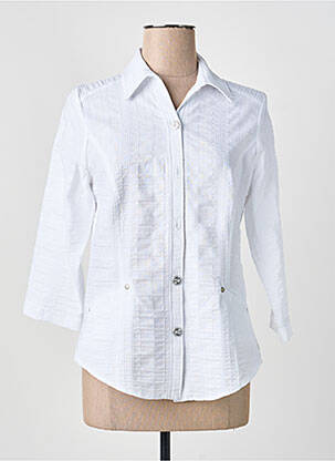 Jachete casual guler de bluză alb GUY DUBOUIS femme