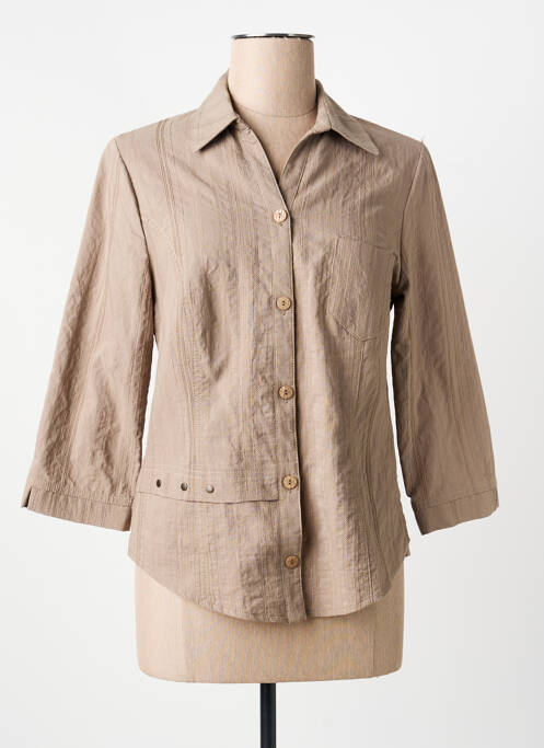 Cămașă maro FRANCE RIVOIRE femeie