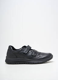 Adidași țesătură satinată vârf rotund negru IMAC homme