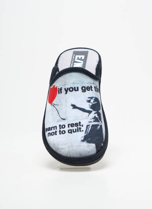 Papuci/Pantofi de casă gri ELUE PAR NOUS femeie