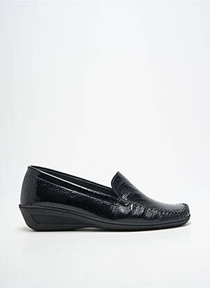 Mocasini arcadă plantară toc de 4 la 6 cm negru OTTILIA femeie