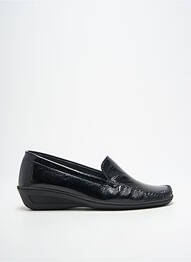 Mocasini arcadă plantară toc de 4 la 6 cm negru OTTILIA femme