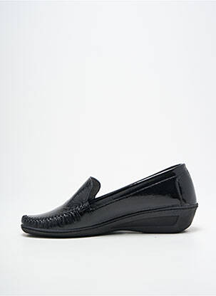 Mocasini arcadă plantară toc de 4 la 6 cm negru OTTILIA femeie