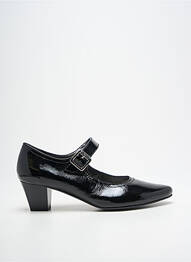 Pantofi cu toc cubanez toc de 4 la 6 cm negru OTTILIA femme