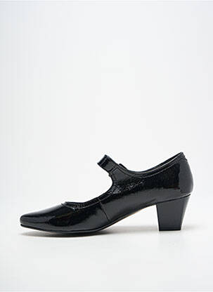 Pantofi cu toc cubanez toc de 4 la 6 cm negru OTTILIA femme