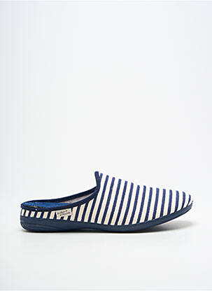 Papuci/Pantofi de casă albastru LA MAISON DE L'ESPADRILLE femeie