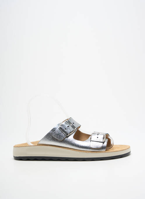 Mulete/Saboți argintiu FLY FLOT femeie