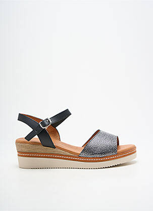 Sandale/Pantofi decupați argintiu EVA FRUTOS femeie