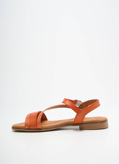 Sandale/Pantofi decupați portocaliu EVA FRUTOS femeie