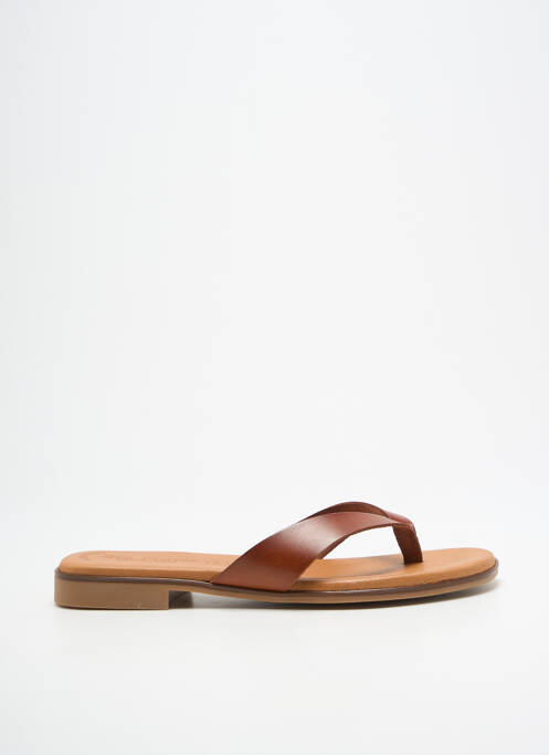 Șlapi maro EVA FRUTOS femeie