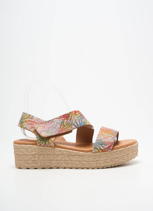 Sandale/Pantofi decupați maro EVA FRUTOS femeie