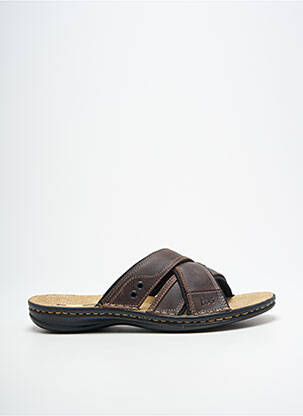 Mulete/Saboți maro TBS bărbat