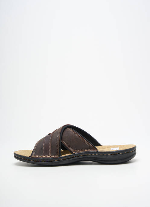 Mulete/Saboți maro TBS bărbat
