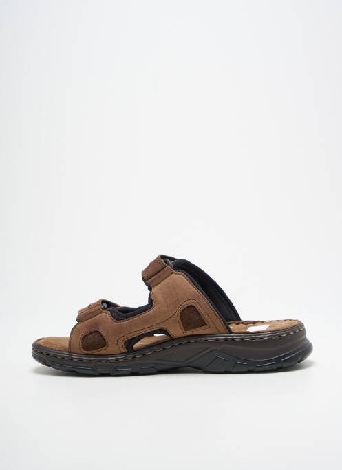 Mulete/Saboți maro TBS bărbat