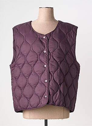 Geacă matlasată violet MISE AU GREEN femeie