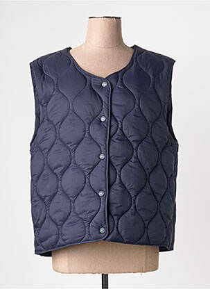 Geacă matlasată albastru MISE AU GREEN femeie