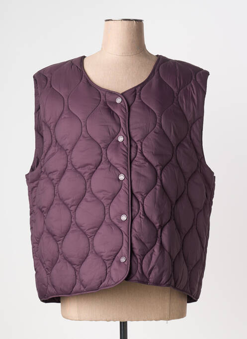 Geacă matlasată violet MISE AU GREEN femeie