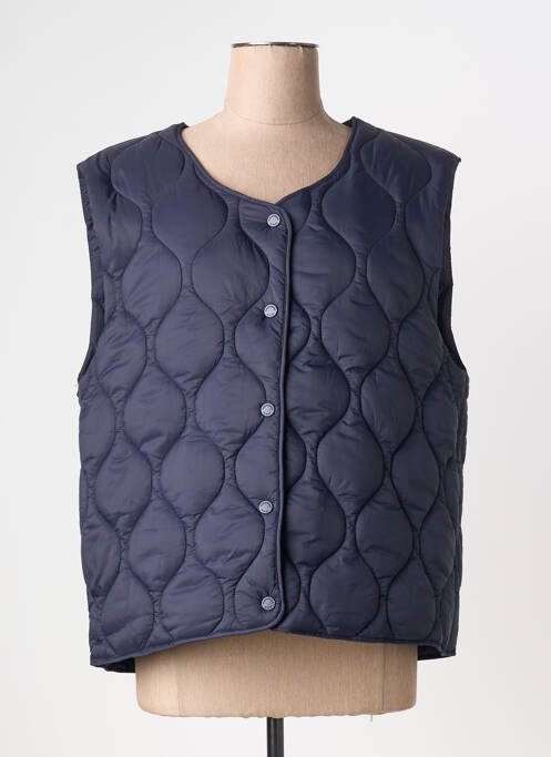 Geacă matlasată albastru MISE AU GREEN femeie