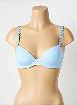 Sutien efect material satinat top sutien modelat albastru MARIE JO femeie
