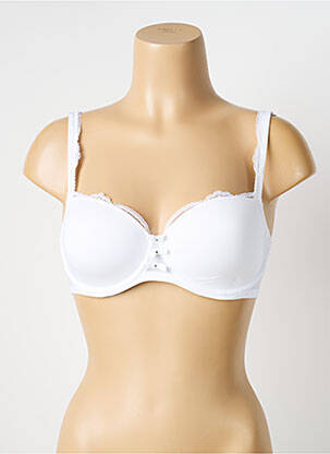 Sutien broderie top sutien modelat alb MARIE JO femeie