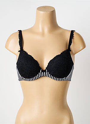 Sutien efect material satinat top sutien modelat negru MARIE JO femeie