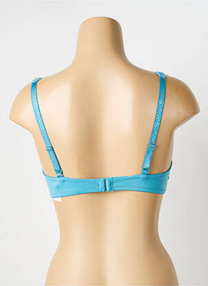 Sutien efect material satinat top sutien modelat albastru TRIUMPH femeie