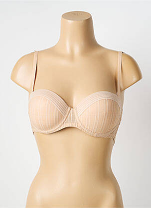 Sutien efect material satinat top sutien push-up piele MARIE JO femeie