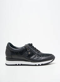 Adidași material neted toc plat până la 3 cm negru OTTILIA femme