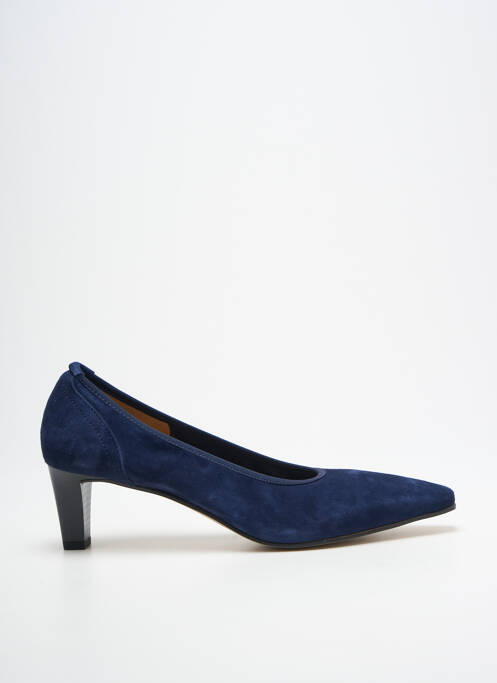 Pantofi cu toc albastru QOO TUM femeie