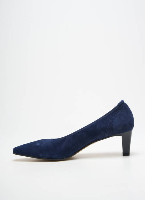 Pantofi cu toc albastru QOO TUM femeie