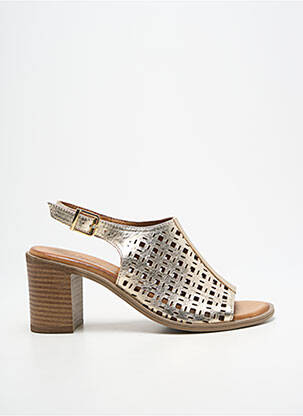 Sandale/Pantofi decupați auriu ALTEX femeie