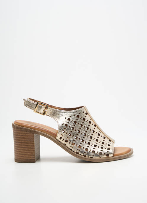 Sandale/Pantofi decupați auriu ALTEX femeie