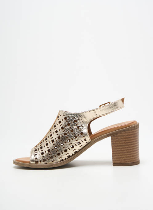 Sandale/Pantofi decupați auriu ALTEX femeie