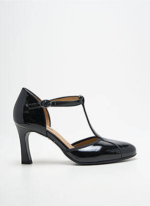 Pantofi cu toc închidere cu buclă(e) toc de 7 la 9 cm negru QOO TUM femeie