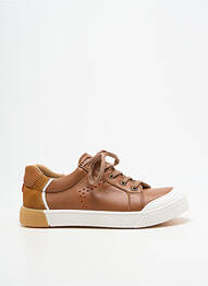 Adidași material neted vârf rotund maro BOPY garcon