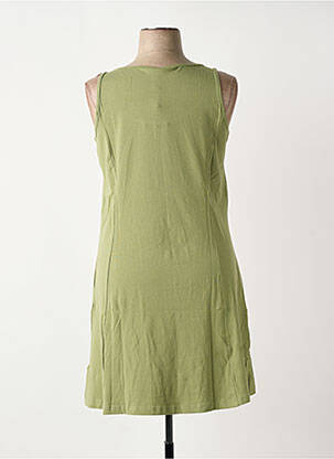 Rochie midi fără mâneci fără mâneci verde SHEEGO femeie