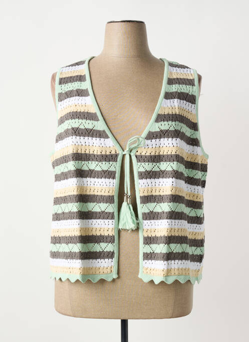 Vestă fără mâneci verde SHEEGO femeie