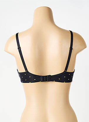 Sutien broderie sutien cupe întregi cu decolteu înalt negru PASSIONATA femeie