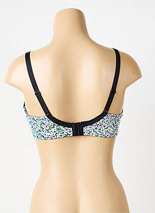Sutien broderie sutien cupe întregi cu decolteu înalt verde PASSIONATA femeie